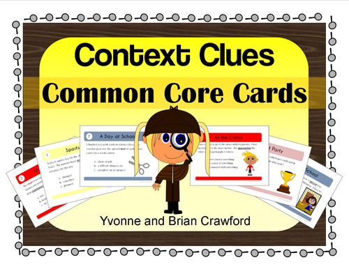 Context Clue Task Cards