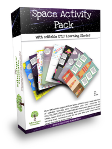 Space Craft Activity Pack-with editable tempates