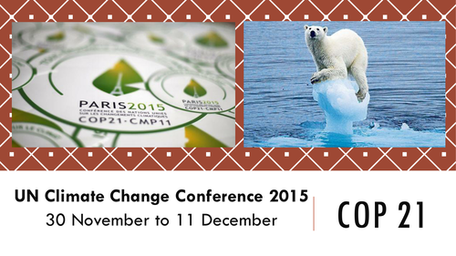 UN Climate Change - COP21 - Paris 2015