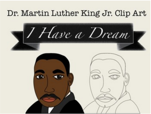 clip art martin luther king jr - photo #13