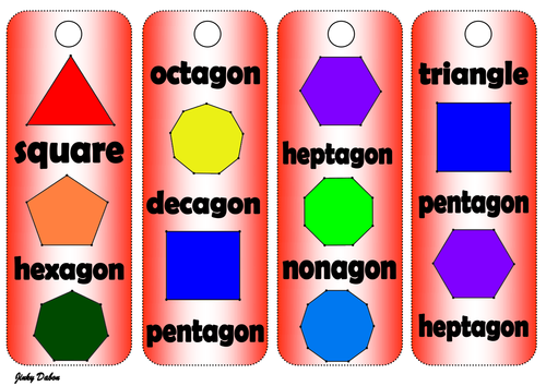 Year 6 - Two Dimensional Shapes Themed Pack