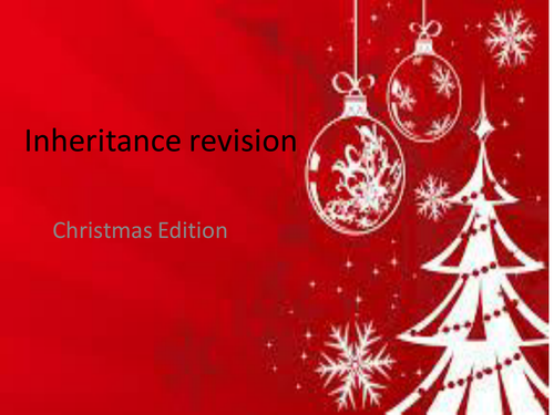 Christmas A-level Biology Quiz