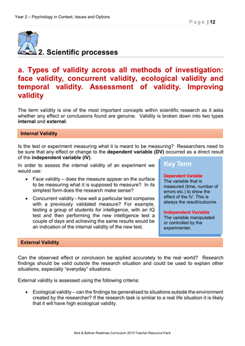 Mini Bundle - Week 7 Lesson 2 - Scientific Processes Workbook and Powerpoint