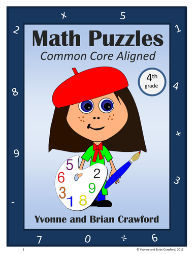 Math Puzzles - 4th Grade by YvonneCrawford - Teaching Resources - Tes