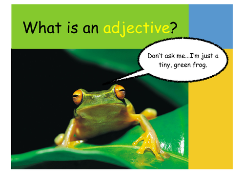 Adjectives Introduction & Practice (Powerpoint & Keynote)