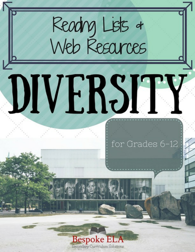 Secondary Reading Lists for DIVERSITY, MULTICULTURAL AWARENESS, INCLUSION
