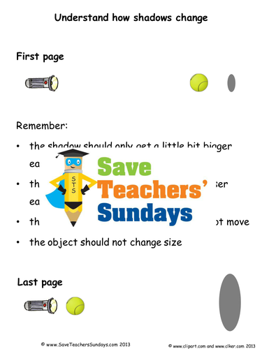 How Shadows Change with Distance  KS2 Lesson Plan and Worksheet