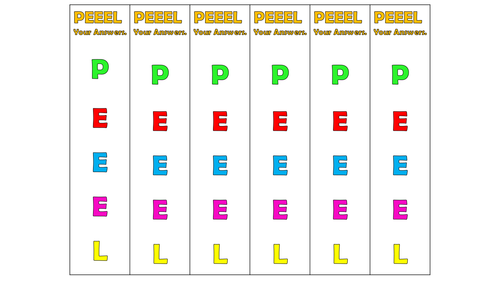 PEEEL bookmarks