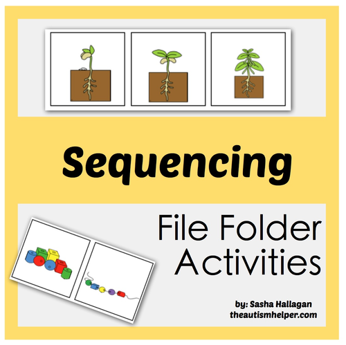 File Folder Activities to Work on Sequencing