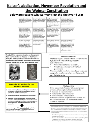 Democracy and Nazism - AS Revision Guides