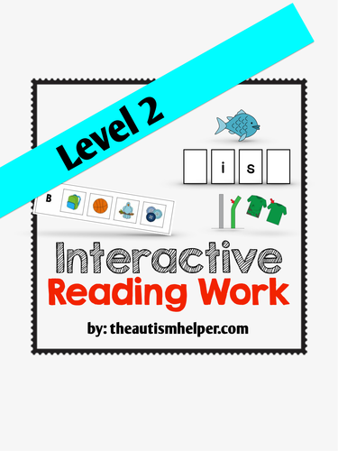 Interactive Reading Work Book {Level 2}