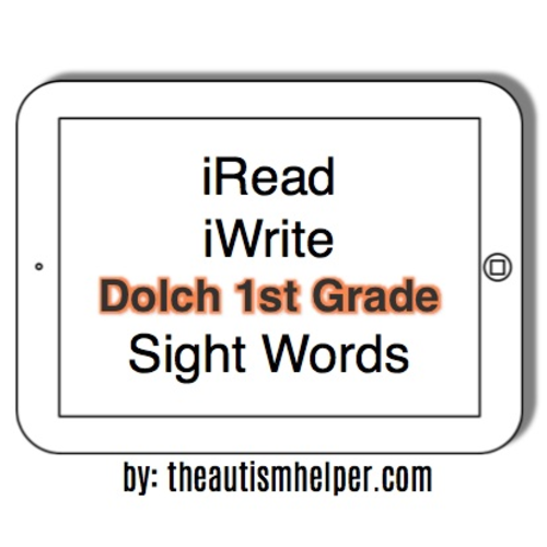 iRead Dolch 1st Grade Sight Words - Worksheets & Flashcards