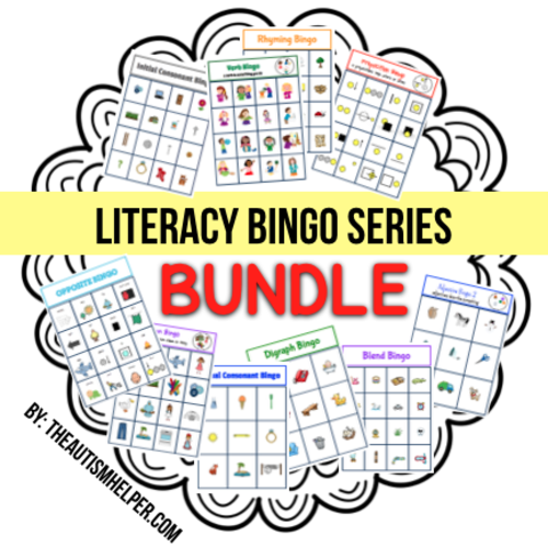 Literacy Bingo {BUNDLE}