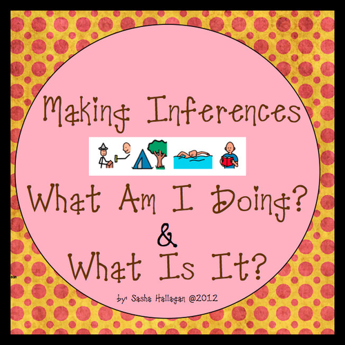 Make Some Inferences! 2 Flashcard Games for What am I doing? & What is it?