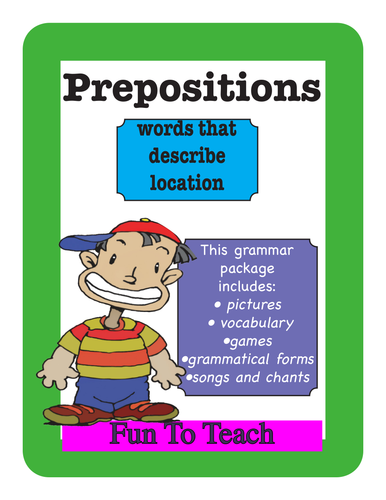 Prepositions - Vocabulary and Grammar Unit