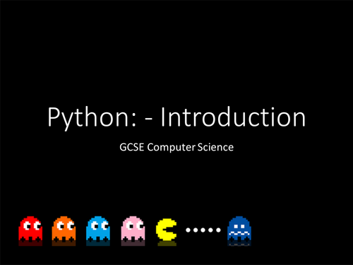 OCR - Introducing Python