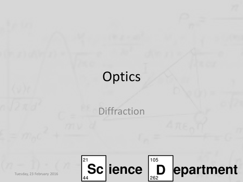 AQA A-Level Physics Refraction Diffraction and Interference