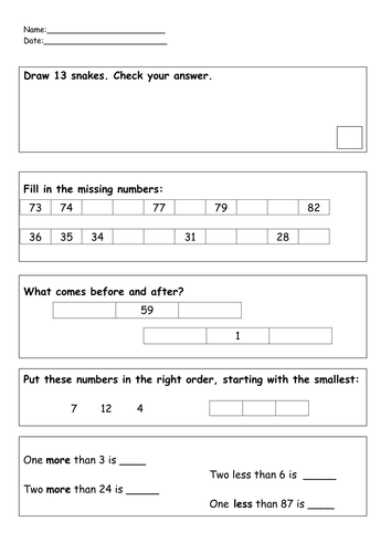 assessment-year1 (grade kg)-math