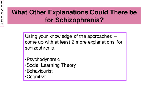New AQA A2 (2015-2016) Schizophrenia - Lesson 5 Psychological Explanations (Family Dysfunction)
