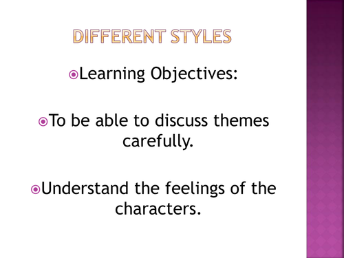 The History Boys Unit for OCR AS