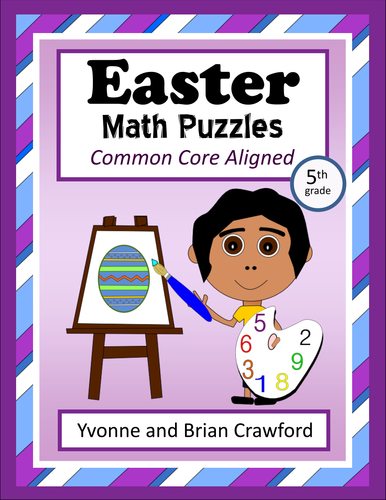 Easter Math Puzzles - 5th Grade