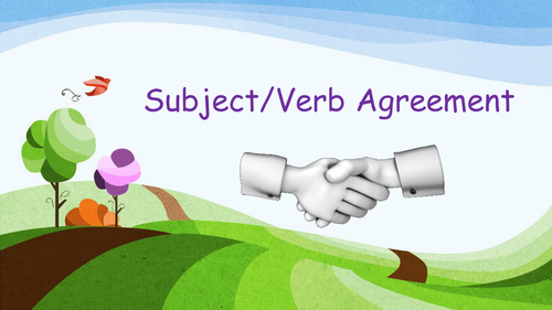 PowerPoint on Subject-Verb-Agreement