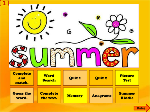 Summer Quiz