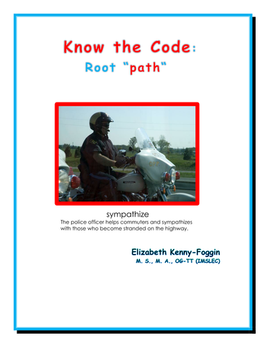 Know the Code: Greek Root - path
