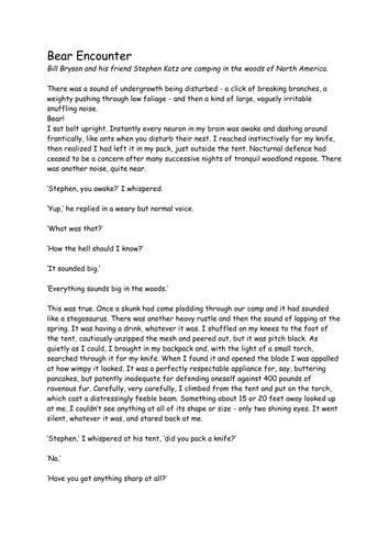 English Language Analysis 1-9 lesson- Rated Outstanding