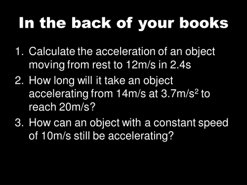 AQA KS3 Physics [Forces]: L5-6 Laws of Motion