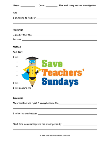 Investigation on Teeth KS2 Lesson Plan, Prompt Sheet and Writing Frame