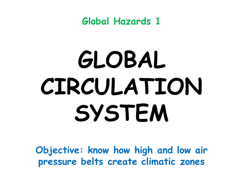 Hazards 1: "GLOBAL CIRCULATION SYSTEM"