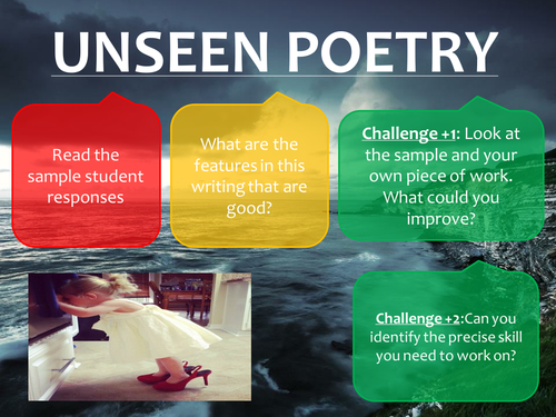 unseen poetry - the new AQA spec for Literature GCSE