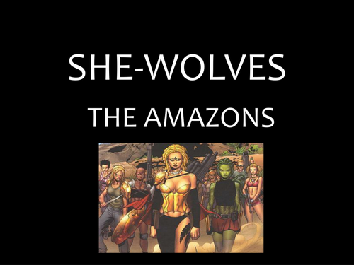 Creative Writing Focus on the Amazons
