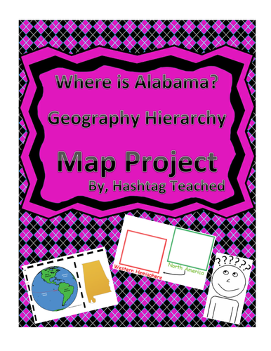 Where is Alabama Geographic Hierarchy Map