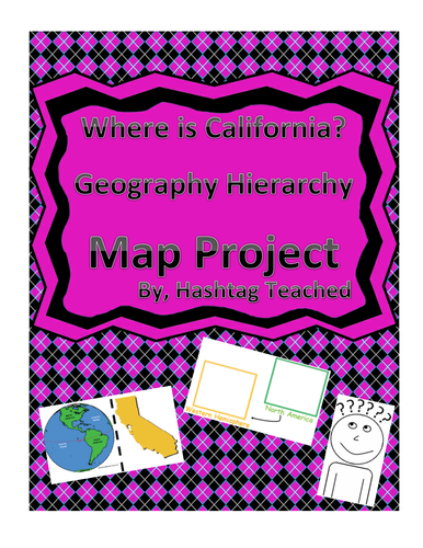 Where is California Geographic Hierarchy Map
