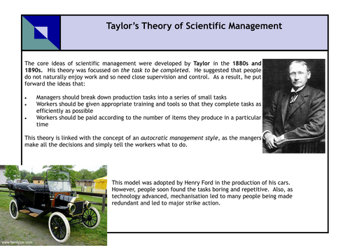 Investigating management theories