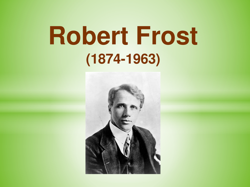 Robert Frost Poetry Resources
