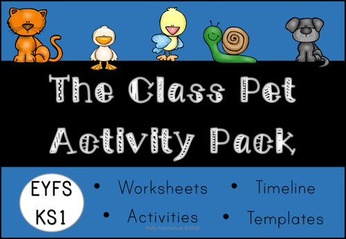 Our Class Pet Activity Pack for EYFS/KS1