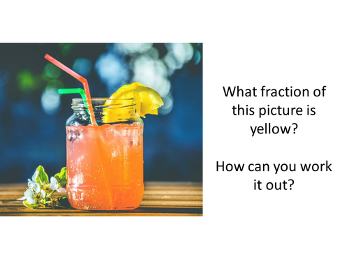 Picture Fractions and Percentages