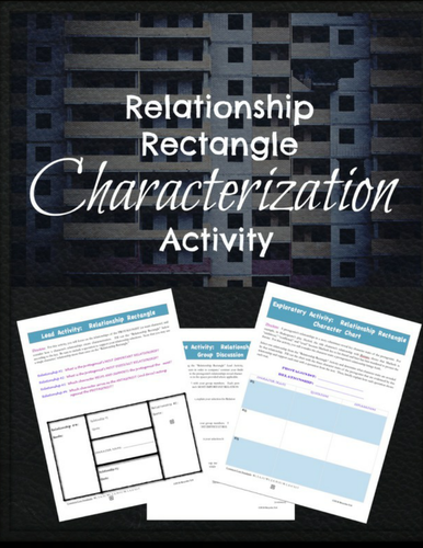 Character Relationships:  A Characterization & Literary Analysis Mini-lesson