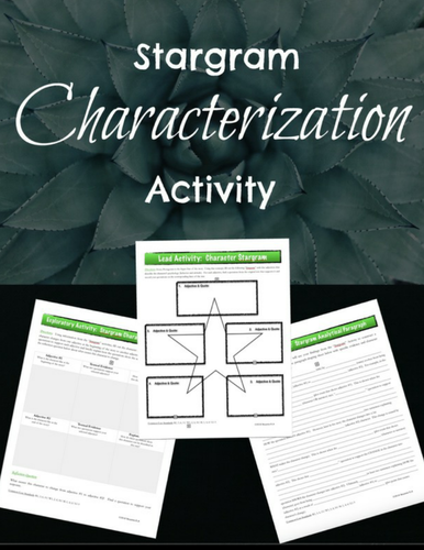 Analyzing the Five Points of Character:  A Characterization Mini-lesson