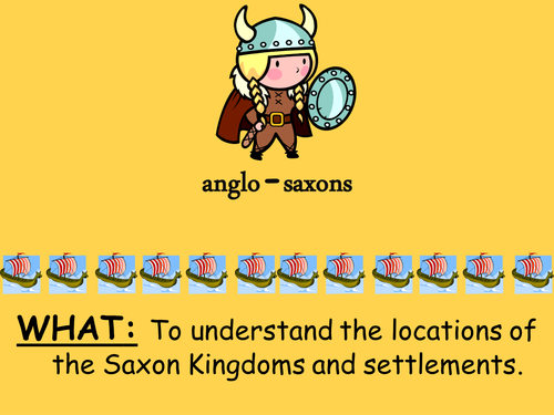 Anglo Saxon Resources 4 Lesson PPTs + Sheets