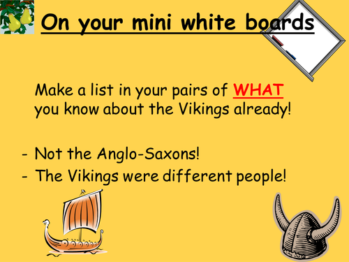 Viking Resources 5 Lesson PPTs + Sheets
