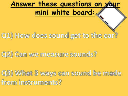 Science Sound Unit Resources - PPTs, Videos, Activities and more!