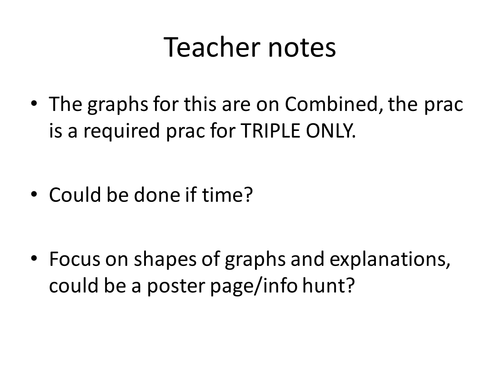 Current and p.d. graphs, AQA triple Physics required practical