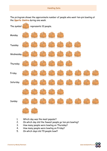 maths handling data worksheet level 3 by tristanjones uk teaching