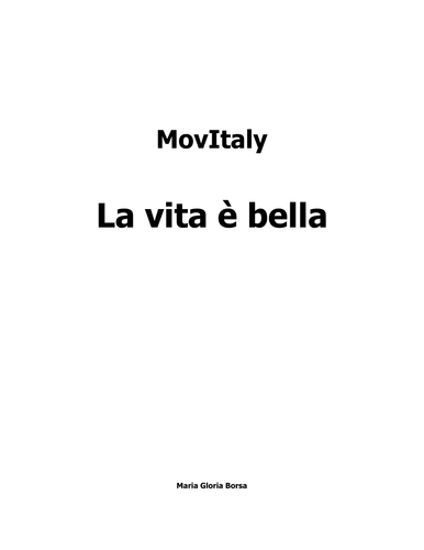 MovieItaly: La vita è bella