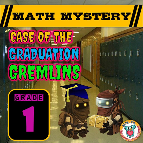 End of Year Math Mystery (GRADE 1)