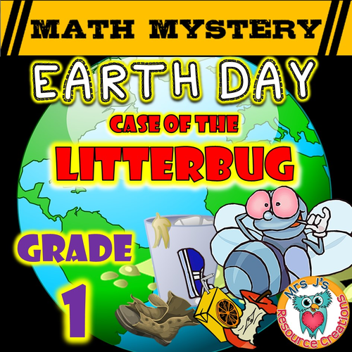 Earth Day Math Mystery (GRADE 1)